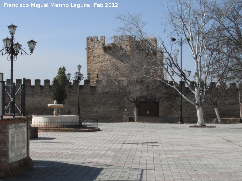 Castillo de Lopera. Puerta Trasera - Castillo de Lopera. Puerta Trasera. 