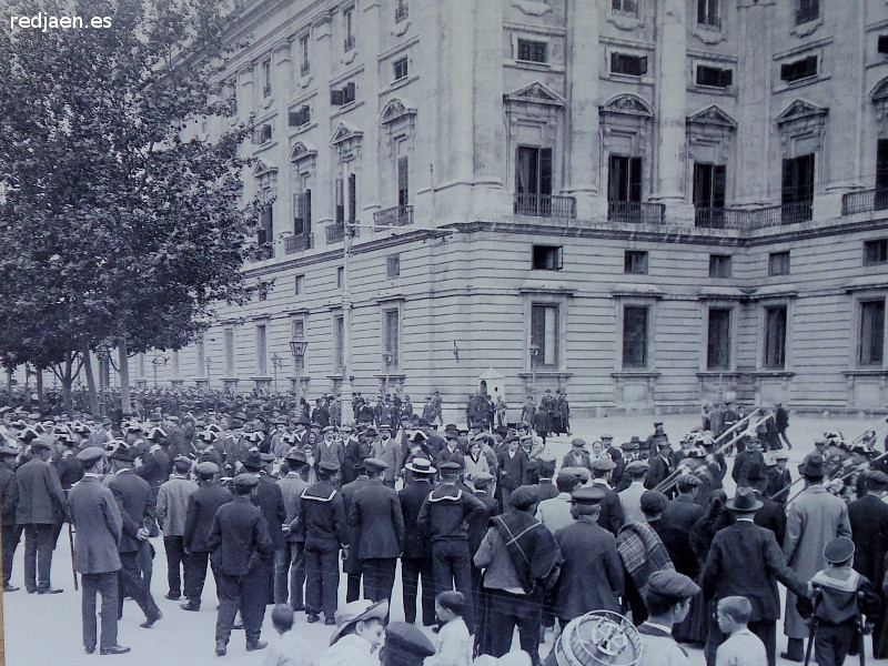 Palacio Real - Palacio Real. 1920 foto de Antonio Linares Arcos