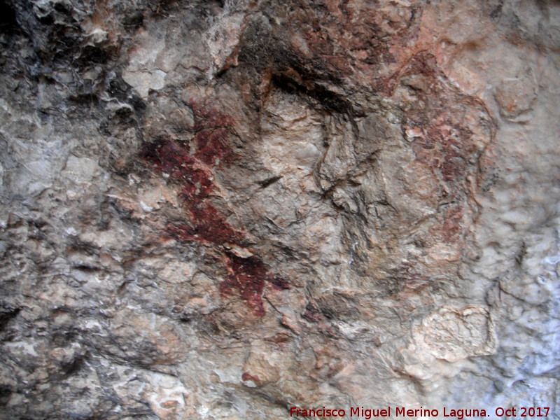 Pinturas rupestres de la Cueva del Fraile I - Pinturas rupestres de la Cueva del Fraile I. Y