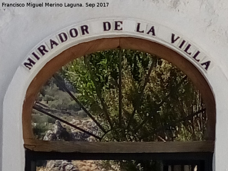 Mirador de la Villa - Mirador de la Villa. 