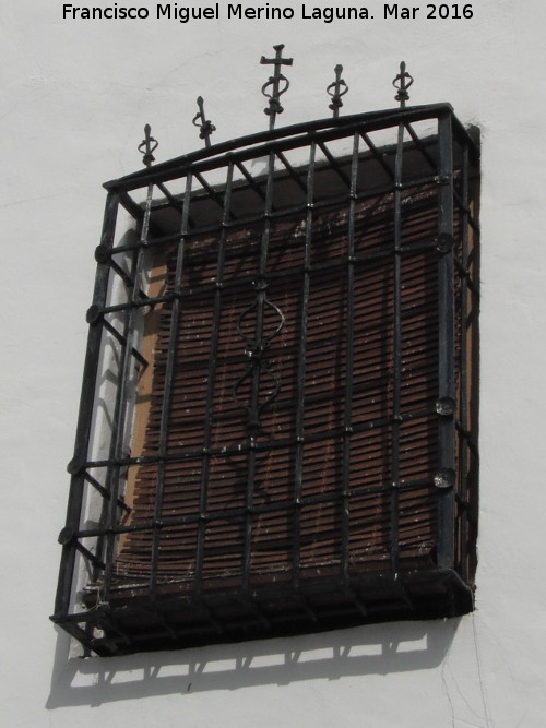 Casa de la Calle Sol n 30 - Casa de la Calle Sol n 30. Reja de rosetas