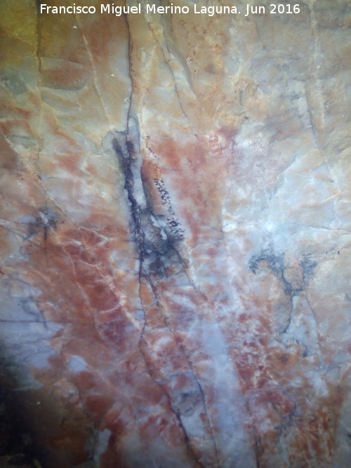Pinturas rupestres del Abrigo del Hornillo I - Pinturas rupestres del Abrigo del Hornillo I. Posibles antropomorfos superiores
