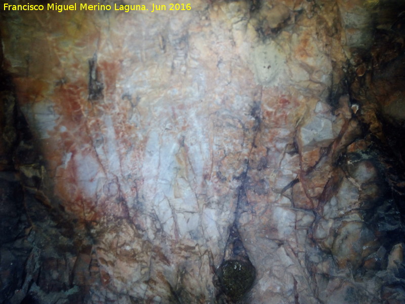 Pinturas rupestres del Abrigo del Hornillo I - Pinturas rupestres del Abrigo del Hornillo I. Panel