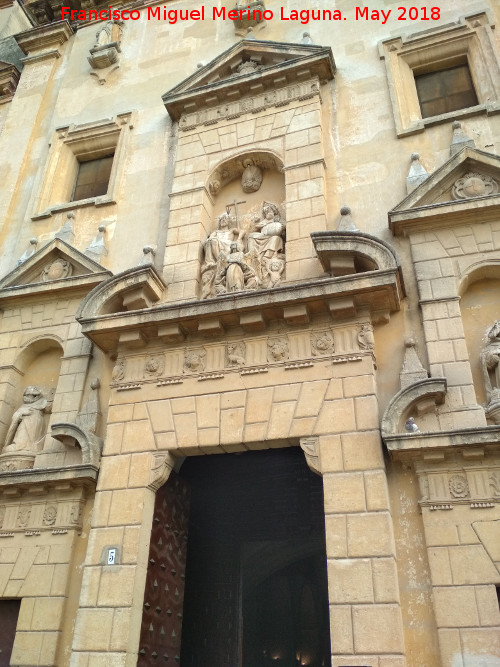 Iglesia de los Padres de Gracia - Iglesia de los Padres de Gracia. Portada