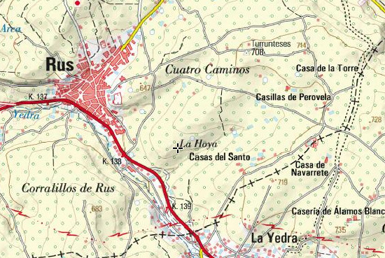 Caracol de la Hoya - Caracol de la Hoya. Mapa