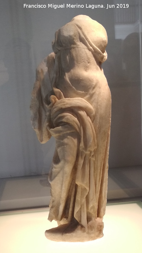 Villa romana de Paulenca - Villa romana de Paulenca. Venus de mrmol siglos III-IV. Museo Arqueolgico de Granada