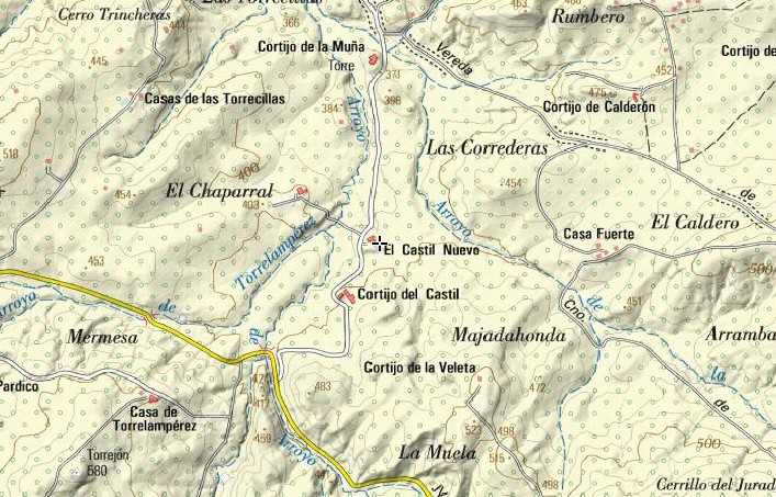 Cortijo El Castil Nuevo - Cortijo El Castil Nuevo. Mapa