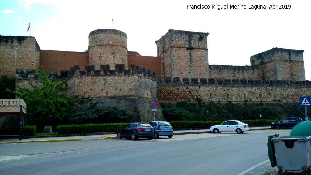 Castillo de los Guzmanes - Castillo de los Guzmanes. Sector norte