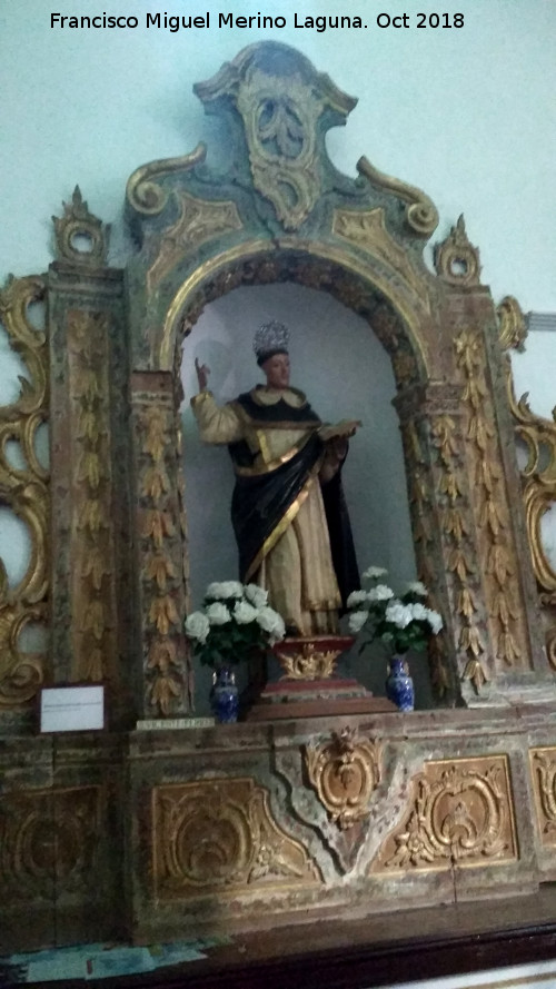 Iglesia de la Encarnacin - Iglesia de la Encarnacin. Retablo de San Vicente Ferrer