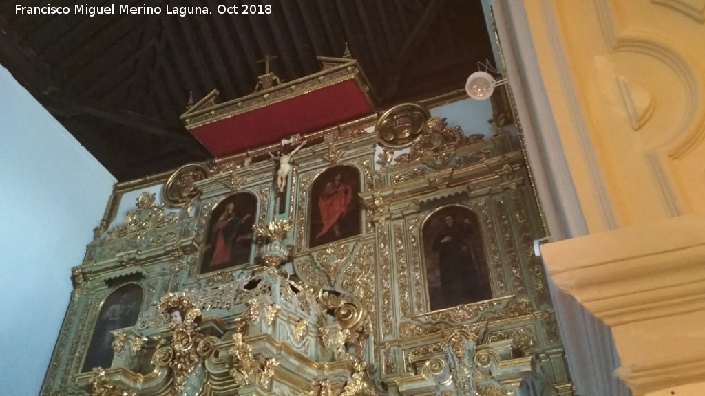 Iglesia de la Encarnacin - Iglesia de la Encarnacin. Parte alta del retablo