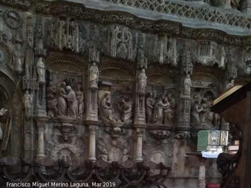 Catedral-Baslica del Pilar - Catedral-Baslica del Pilar. Detalle del retablo