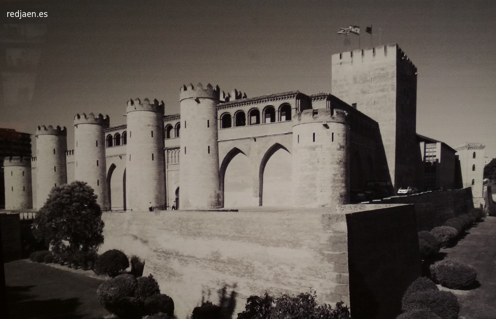 Aljafera - Aljafera. Foto antigua