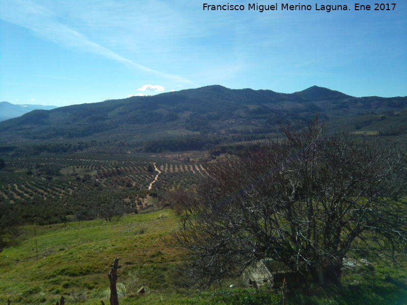 Mirador de Fuente Larga - Mirador de Fuente Larga. Vistas de la Sierra Orua