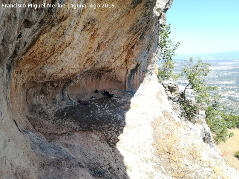 Pinturas rupestres y petroglifos Cueva del Clarillo - Pinturas rupestres y petroglifos Cueva del Clarillo. Abrigo