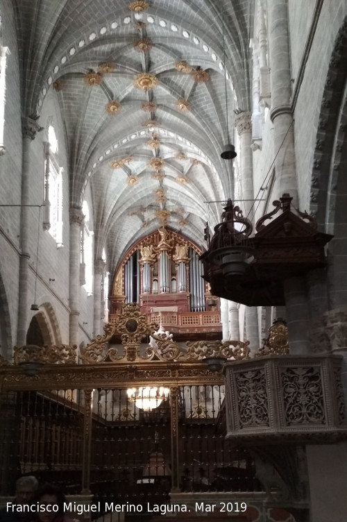 Catedral de Santa Mara de la Huerta - Catedral de Santa Mara de la Huerta. Coro