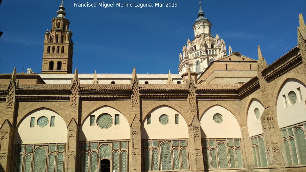 Catedral de Santa Mara de la Huerta - Catedral de Santa Mara de la Huerta. Claustro