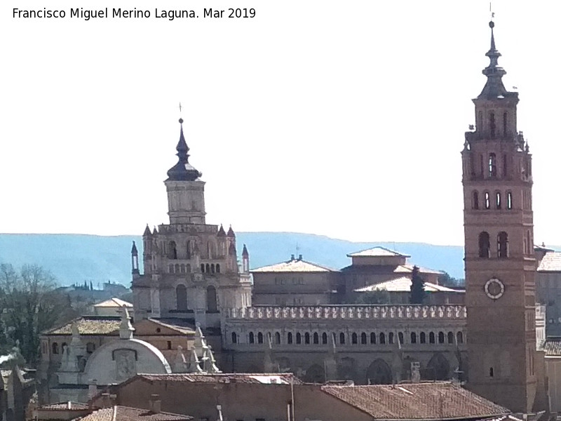 Catedral de Santa Mara de la Huerta - Catedral de Santa Mara de la Huerta. Desde la Plaza Palacio