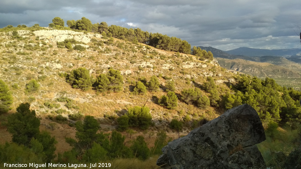 Pinturas rupestres del Abrigo III de la Pedriza - Pinturas rupestres del Abrigo III de la Pedriza. Vistas desde el abrigo