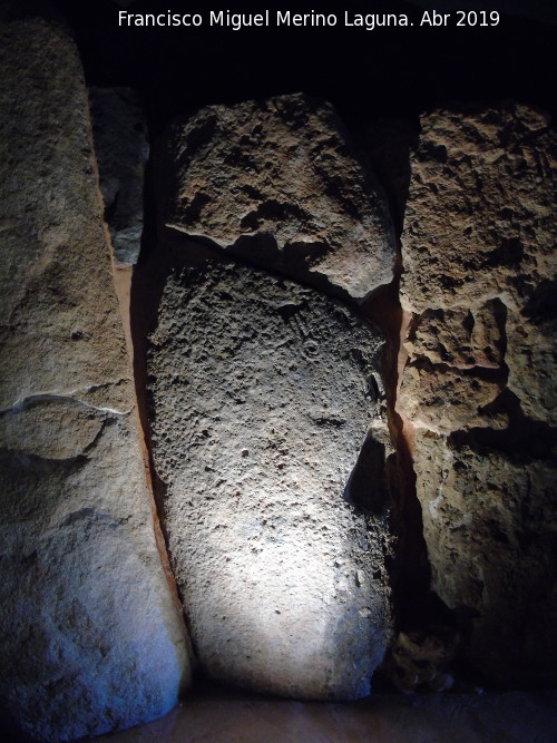 Dolmen de Soto. Petroglifo VIII - Dolmen de Soto. Petroglifo VIII. Ortostato