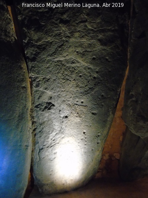 Dolmen de Soto. Petroglifo XVII - Dolmen de Soto. Petroglifo XVII. 