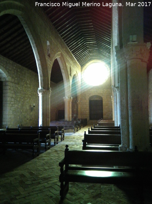 Ermita de Alarcos - Ermita de Alarcos. Interior
