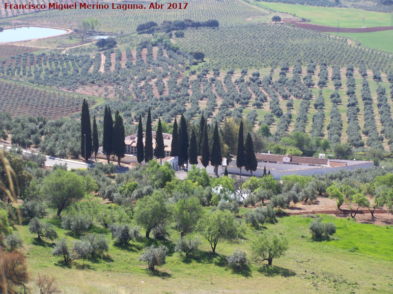 Cementerio de Torres de Albanchez - Cementerio de Torres de Albanchez. Desde el Castillo