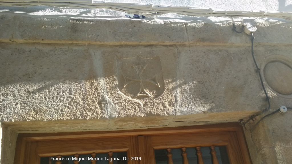 Casa de la Calle Chirinos n� 41 - Casa de la Calle Chirinos n� 41. Dintel