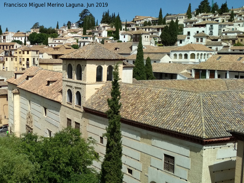 Convento de Santa Catalina de Zafra - Convento de Santa Catalina de Zafra. Desde la torre de la Iglesia de San Pedro y San Pablo