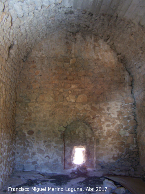 Castillo de Torres - Castillo de Torres. Habitculo de la segunda planta