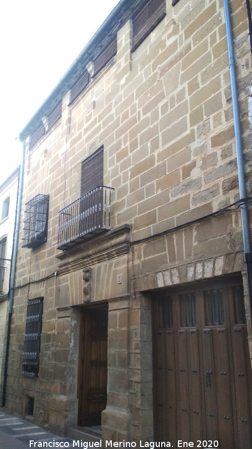 Casa de la Calle Cubillo n� 7 - Casa de la Calle Cubillo n� 7. Fachada