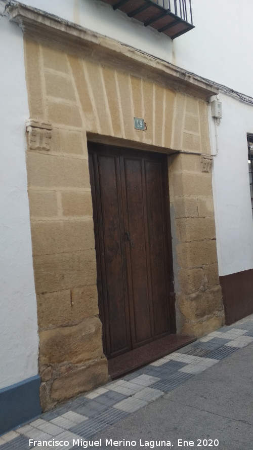 Casa de la Calle Nueva del Rojo n� 19 - Casa de la Calle Nueva del Rojo n� 19. Portada