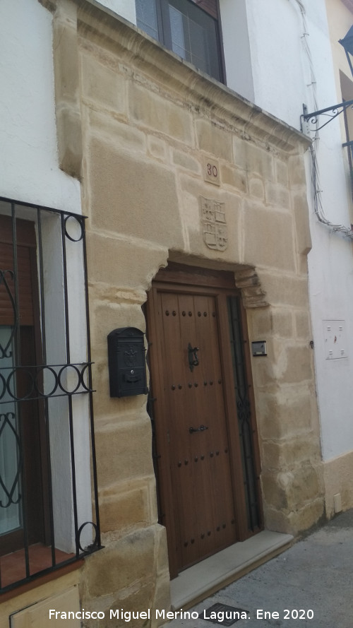 Casa de la Calle Antonio Moreno n� 30 - Casa de la Calle Antonio Moreno n� 30. Portada