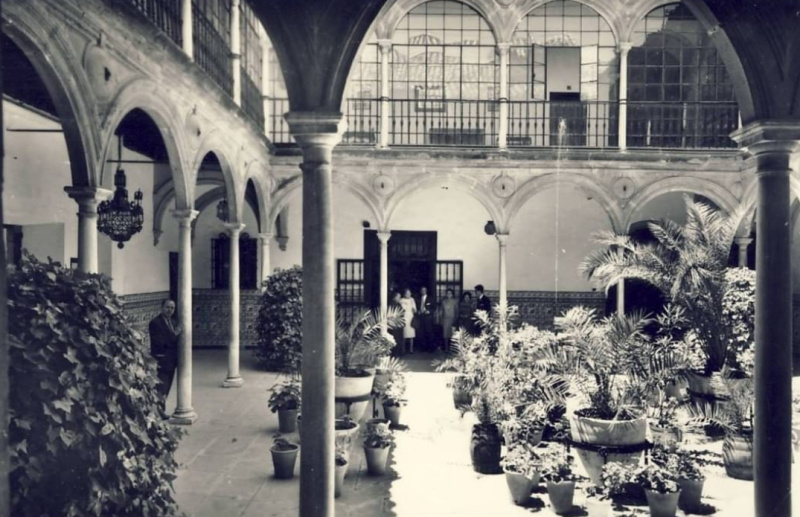 Palacio del De�n Ortega - Palacio del De�n Ortega. Foto antigua