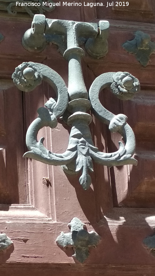 Sacra Capilla de El Salvador del Mundo - Sacra Capilla de El Salvador del Mundo. Aldaba de la Portada del Salvador