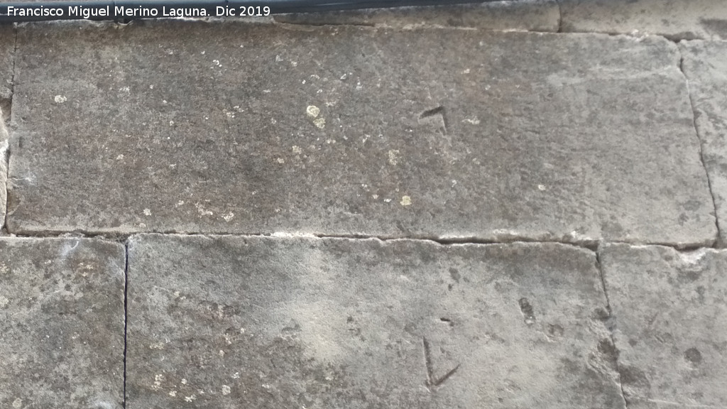 Palacio de Don Francisco de los Cobos y Molina - Palacio de Don Francisco de los Cobos y Molina. Marca de cantero