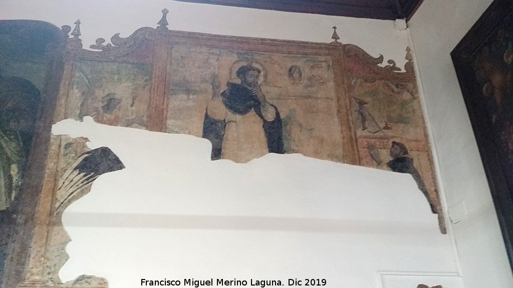 Palacio de Juan V�zquez de Molina - Palacio de Juan V�zquez de Molina. Pintura mural