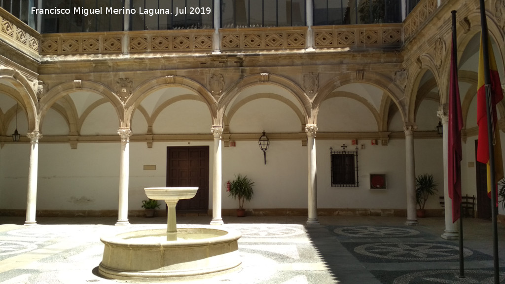 Palacio de Juan Vzquez de Molina - Palacio de Juan Vzquez de Molina. Lado del patio