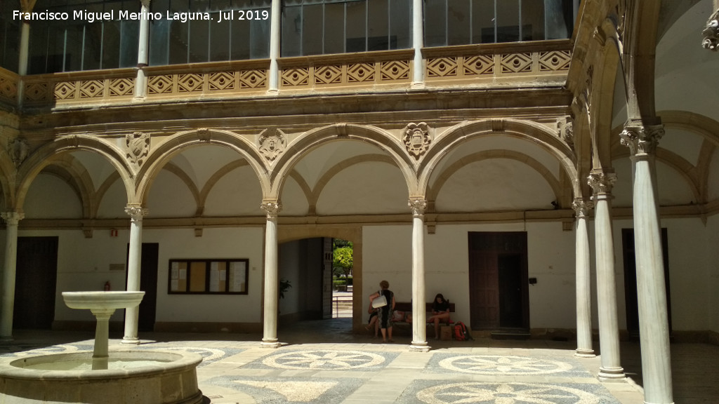 Palacio de Juan Vzquez de Molina - Palacio de Juan Vzquez de Molina. Lado del patio