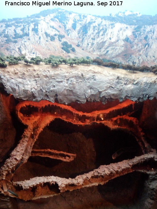 Ecomuseo de la Cueva de los Murcilagos - Ecomuseo de la Cueva de los Murcilagos. Maqueta