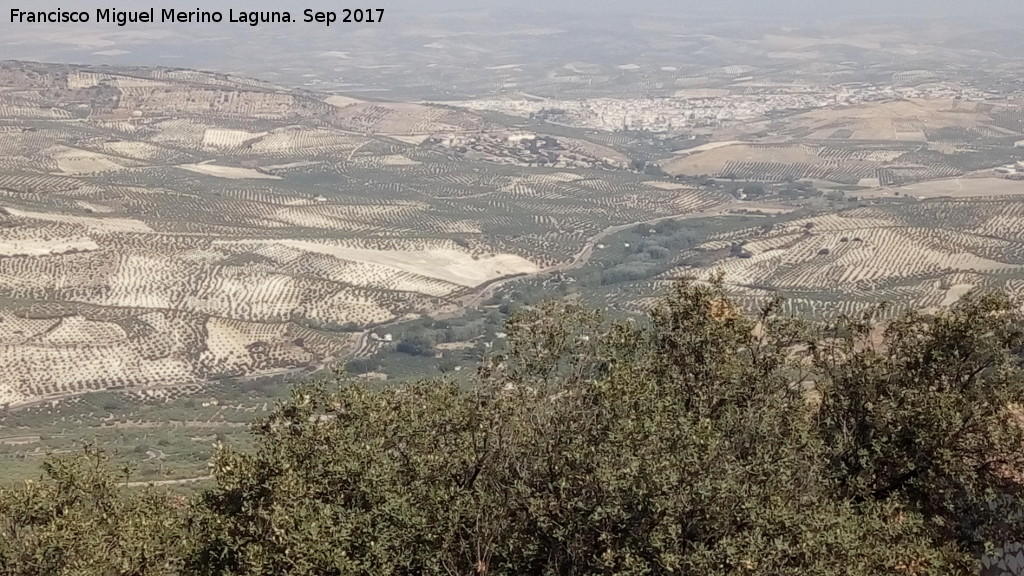 Cerro de los Murcilagos - Cerro de los Murcilagos. Vistas hacia Baena