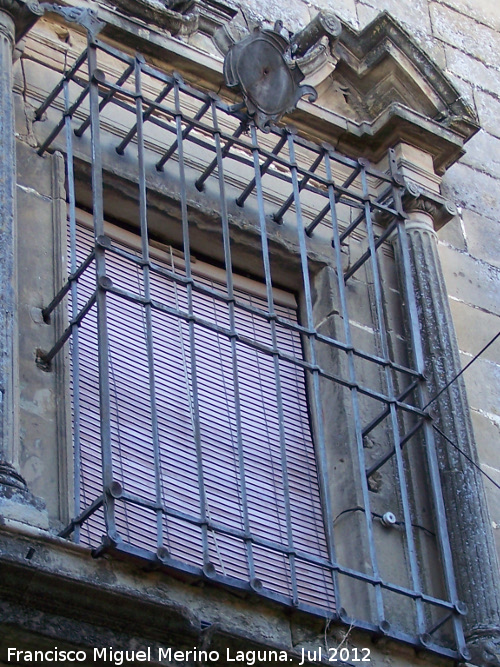 Palacio del Marqus de Mancera - Palacio del Marqus de Mancera. Rejera de poca