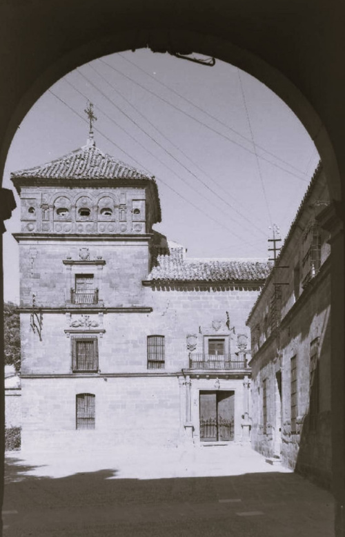 Palacio del Marqu�s de Mancera - Palacio del Marqu�s de Mancera. Foto antigua