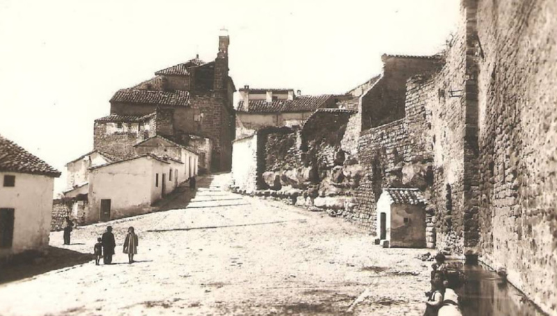 Puerta de Granada - Puerta de Granada. Foto antigua