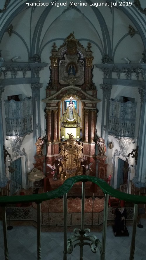 Iglesia de San Juan de Dios - Iglesia de San Juan de Dios. Balcn interior