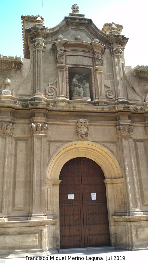 Convento de Santa Ana - Convento de Santa Ana. Portada