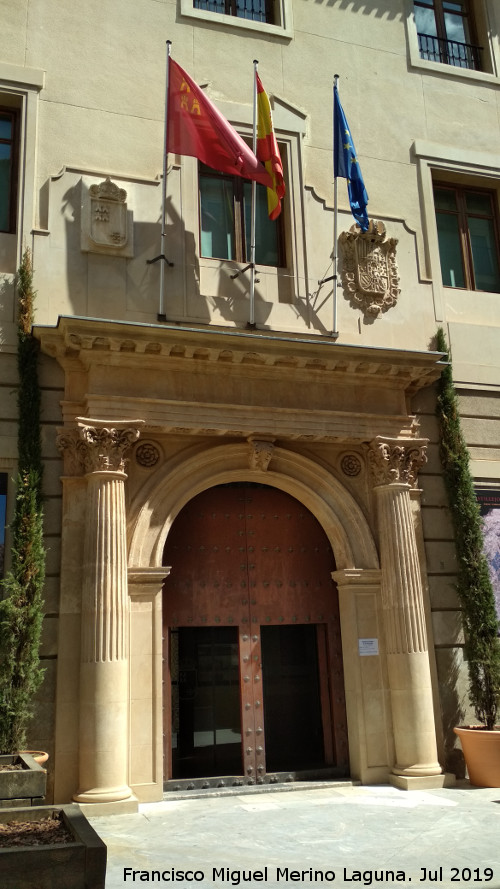 Palacio de San Esteban - Palacio de San Esteban. Portada