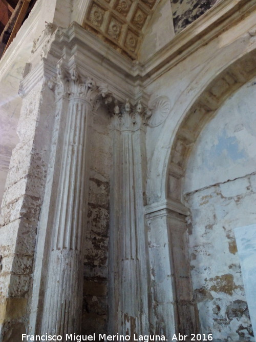 Iglesia de San Lorenzo - Iglesia de San Lorenzo. Columnas