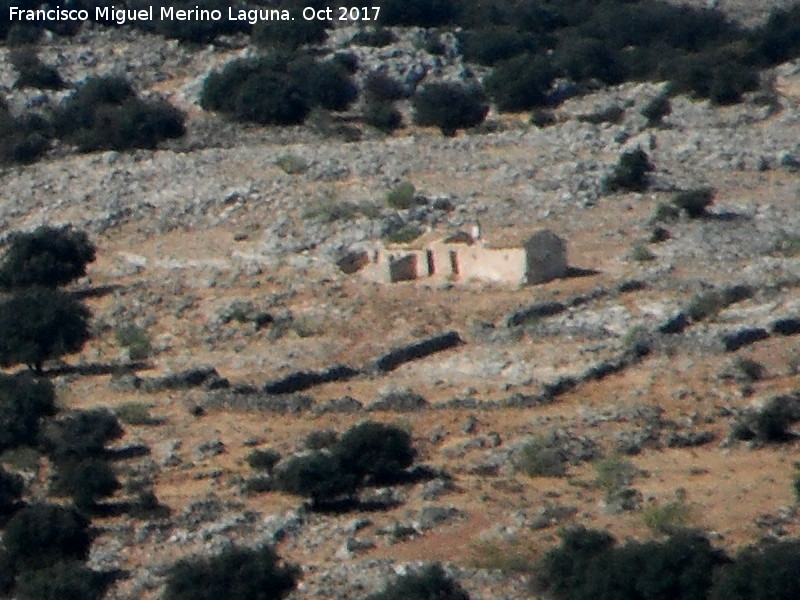 Cortijo del Hoyo de la Morra - Cortijo del Hoyo de la Morra. Desde el Mirador del Can del Ro Bain