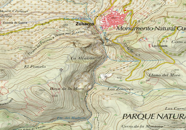 Cortijo del Hoyo de la Morra - Cortijo del Hoyo de la Morra. Mapa