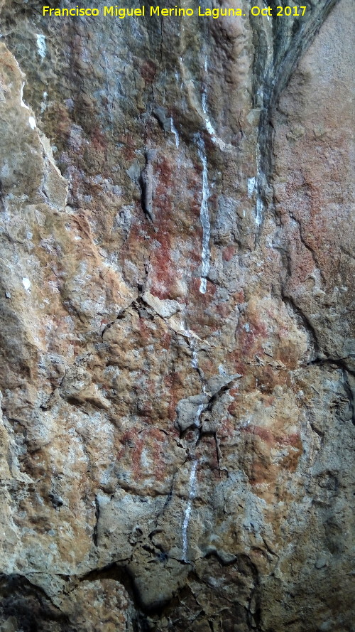 Pinturas rupestres de la Cueva del Fraile IV - Pinturas rupestres de la Cueva del Fraile IV. Panel